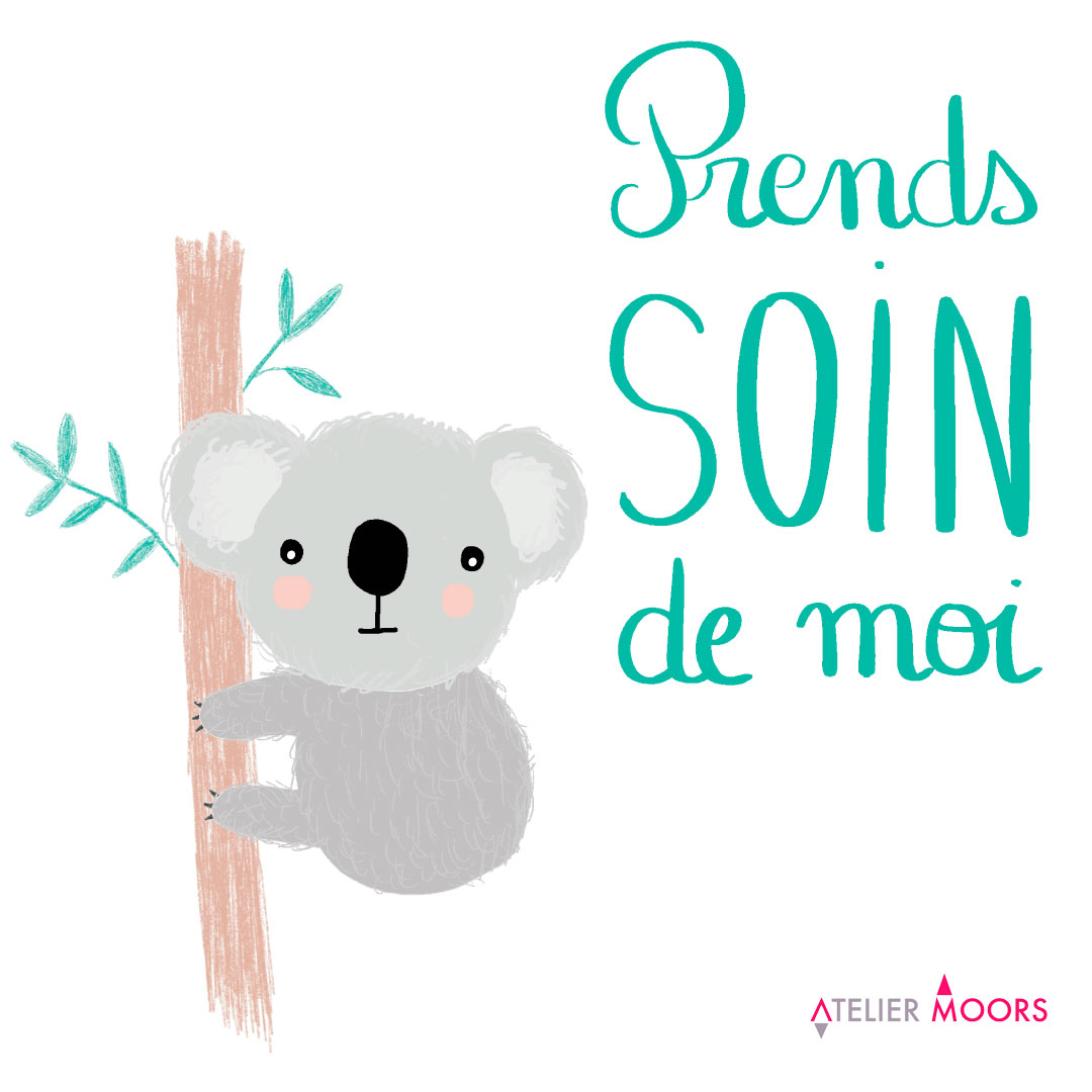 prends soin koala Atelier Moors